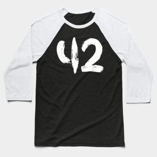 Number 42 Baseball T-Shirt